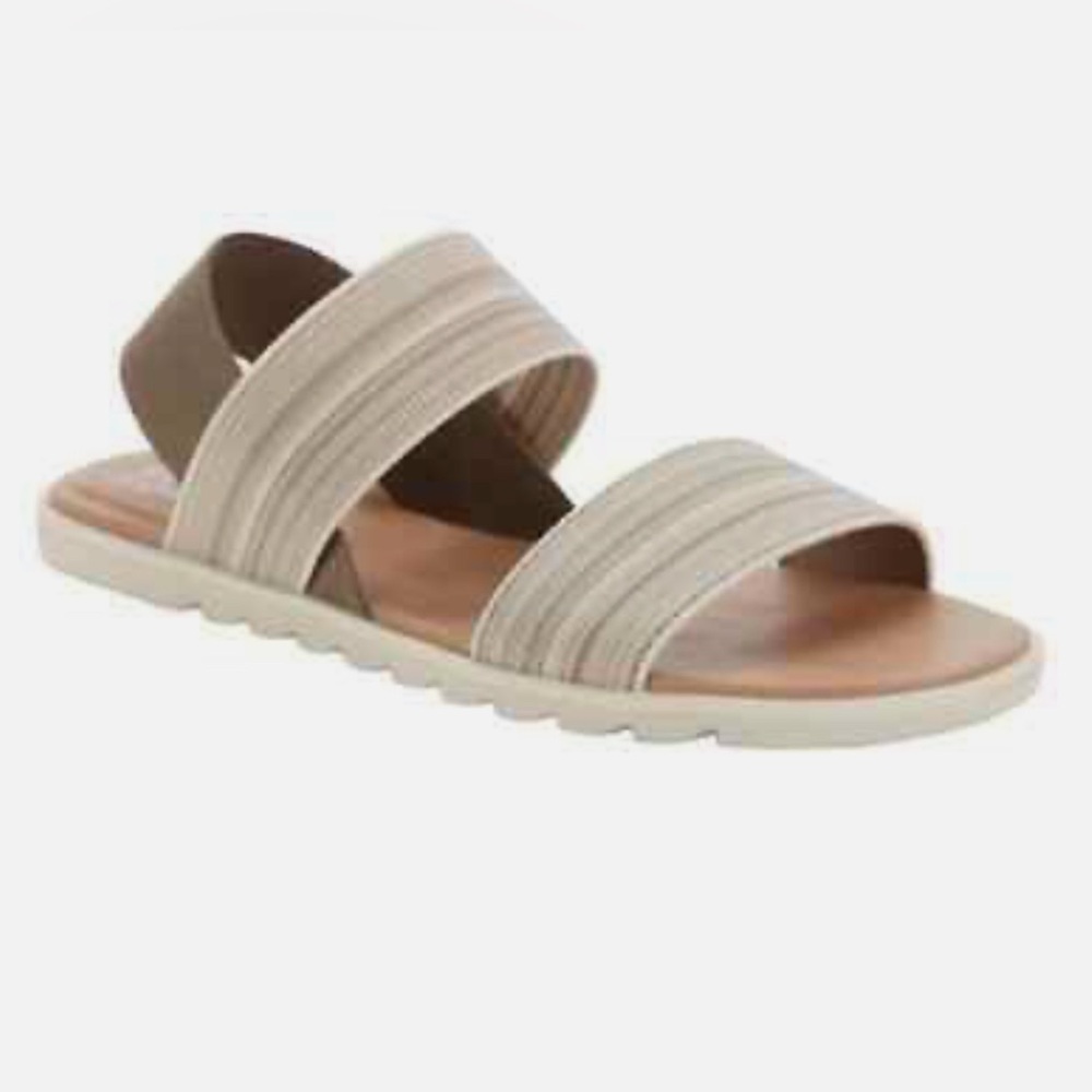 Sorel Women's Sandals in Cream and Brown
